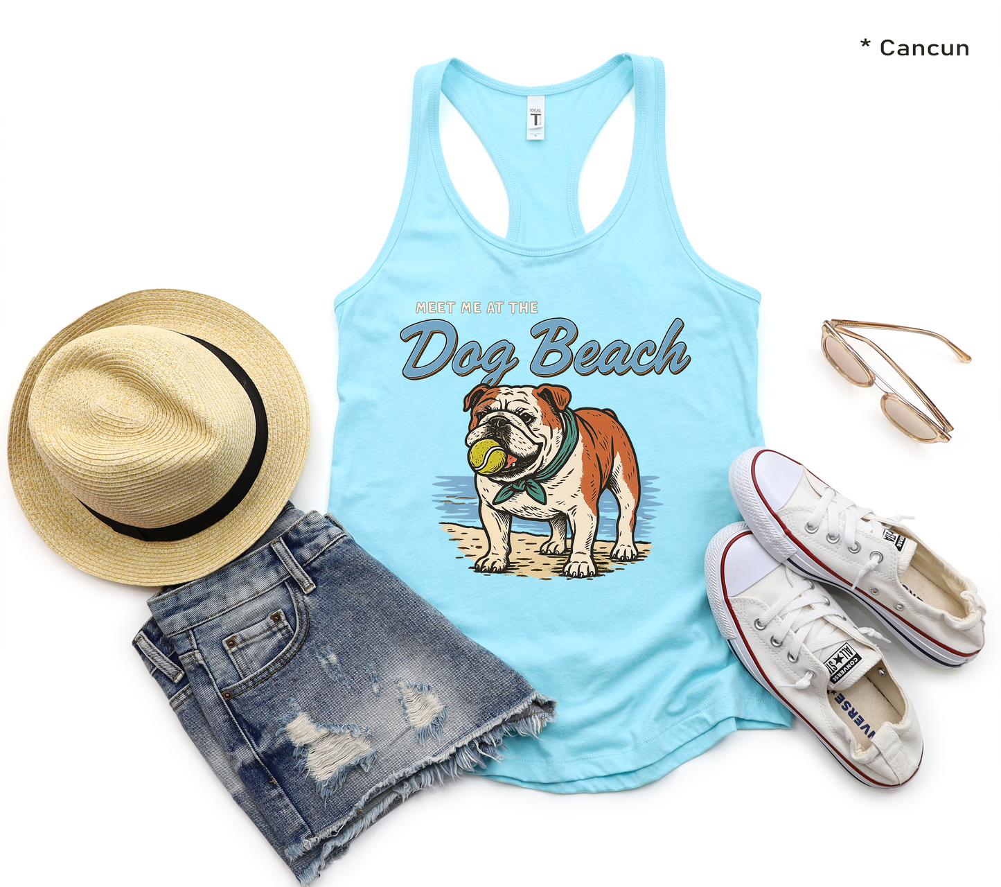 Dog Beach Bulldog Tank