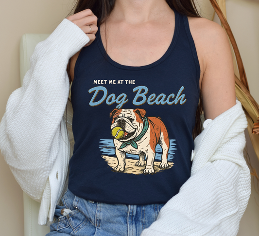 Dog Beach Bulldog Tank