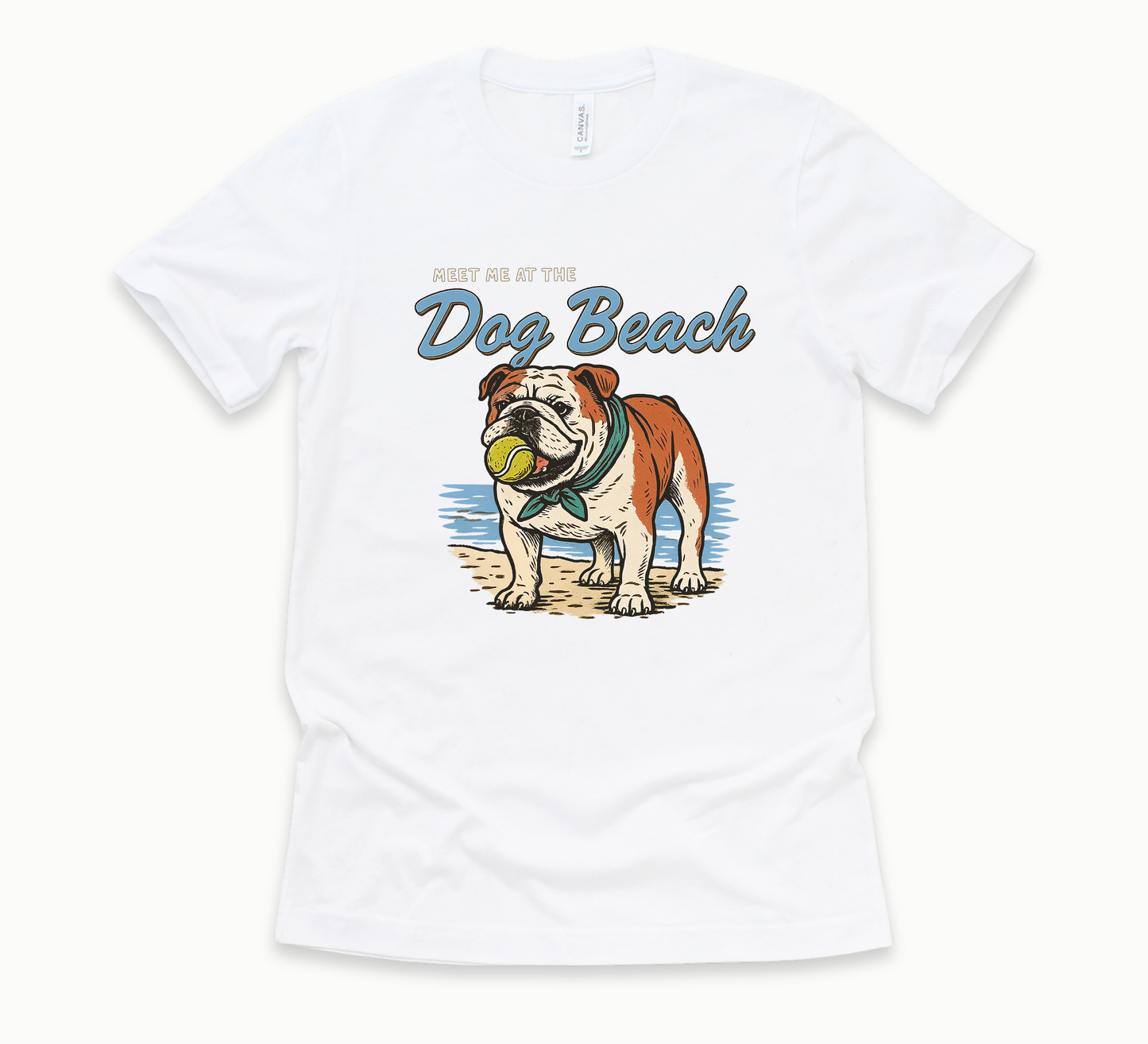 Dog Beach Bulldog Tee