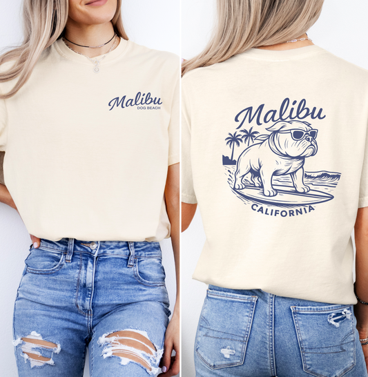 Malibu Dog Beach Tee