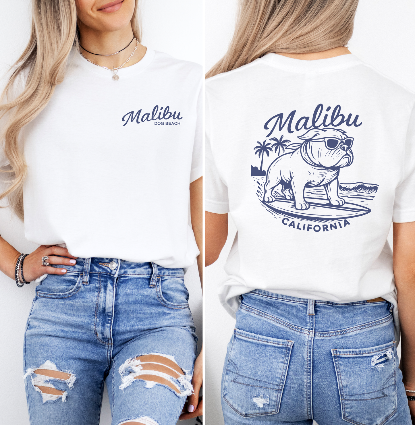 Malibu Dog Beach Tee