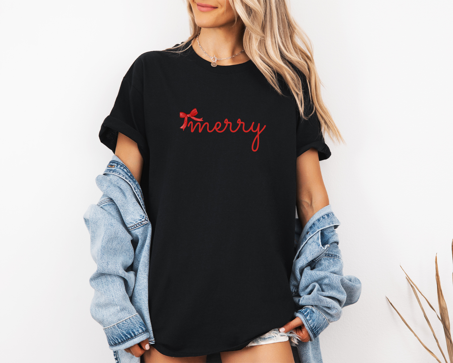 Merry Bow Tee