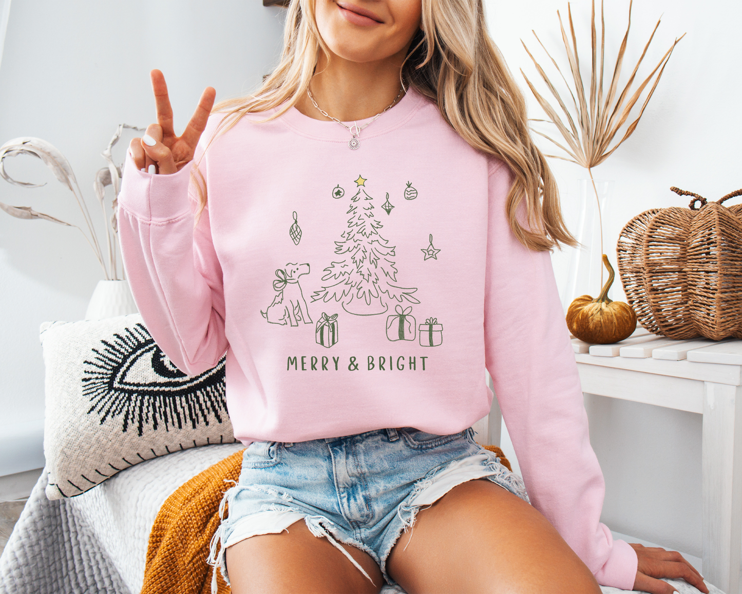 Merry & Bright Sweatshirts