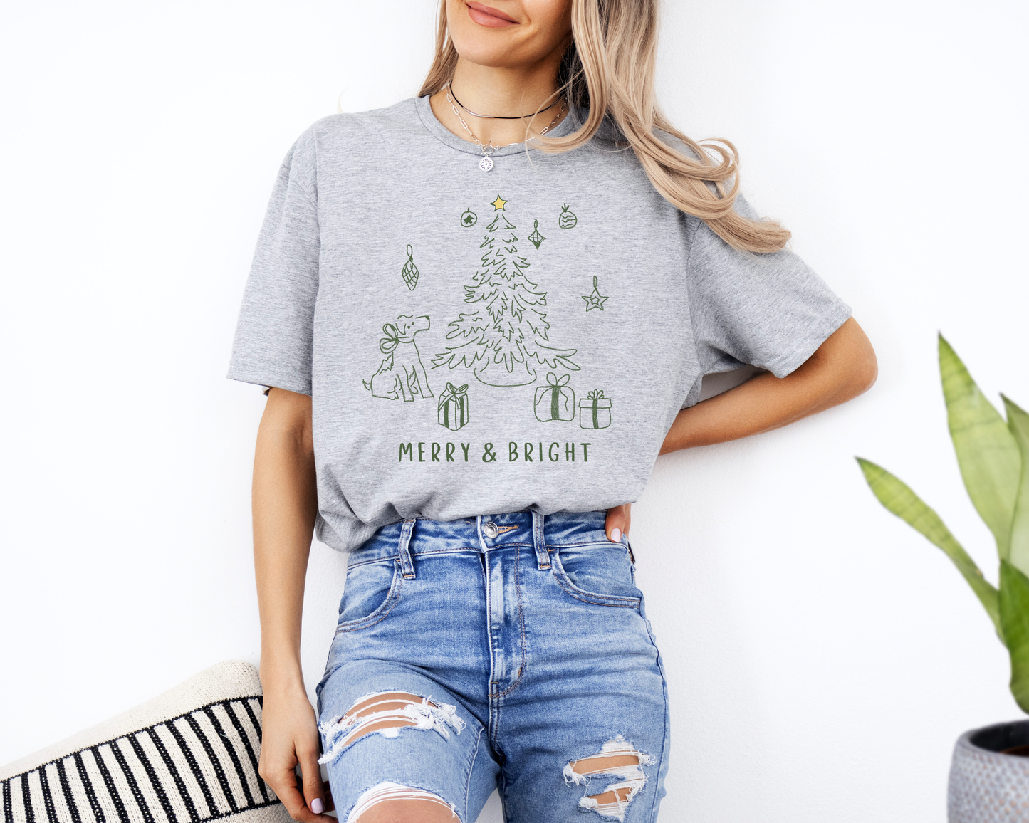 Merry & Bright Tee