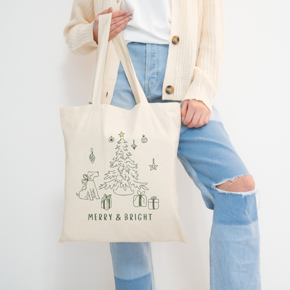 Merry & Bright Tote Bag