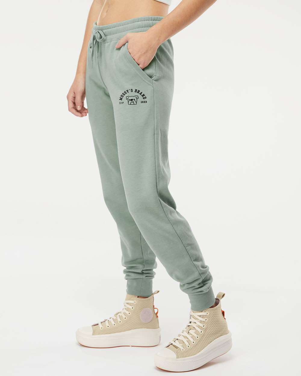 Mugsy's Brand Sweatpants: Sage