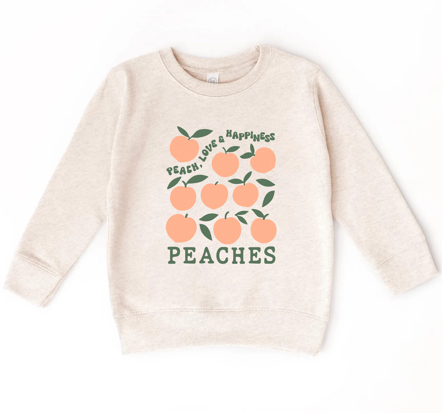 Peach Love Sweatshirt | Minis