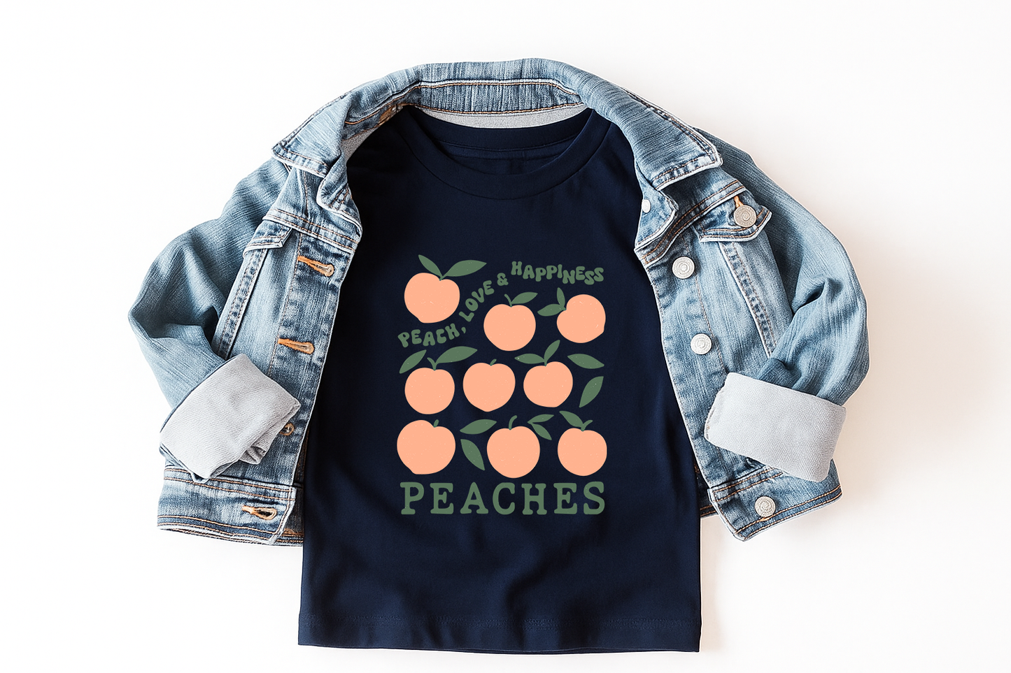 Peach Love Tee | Minis