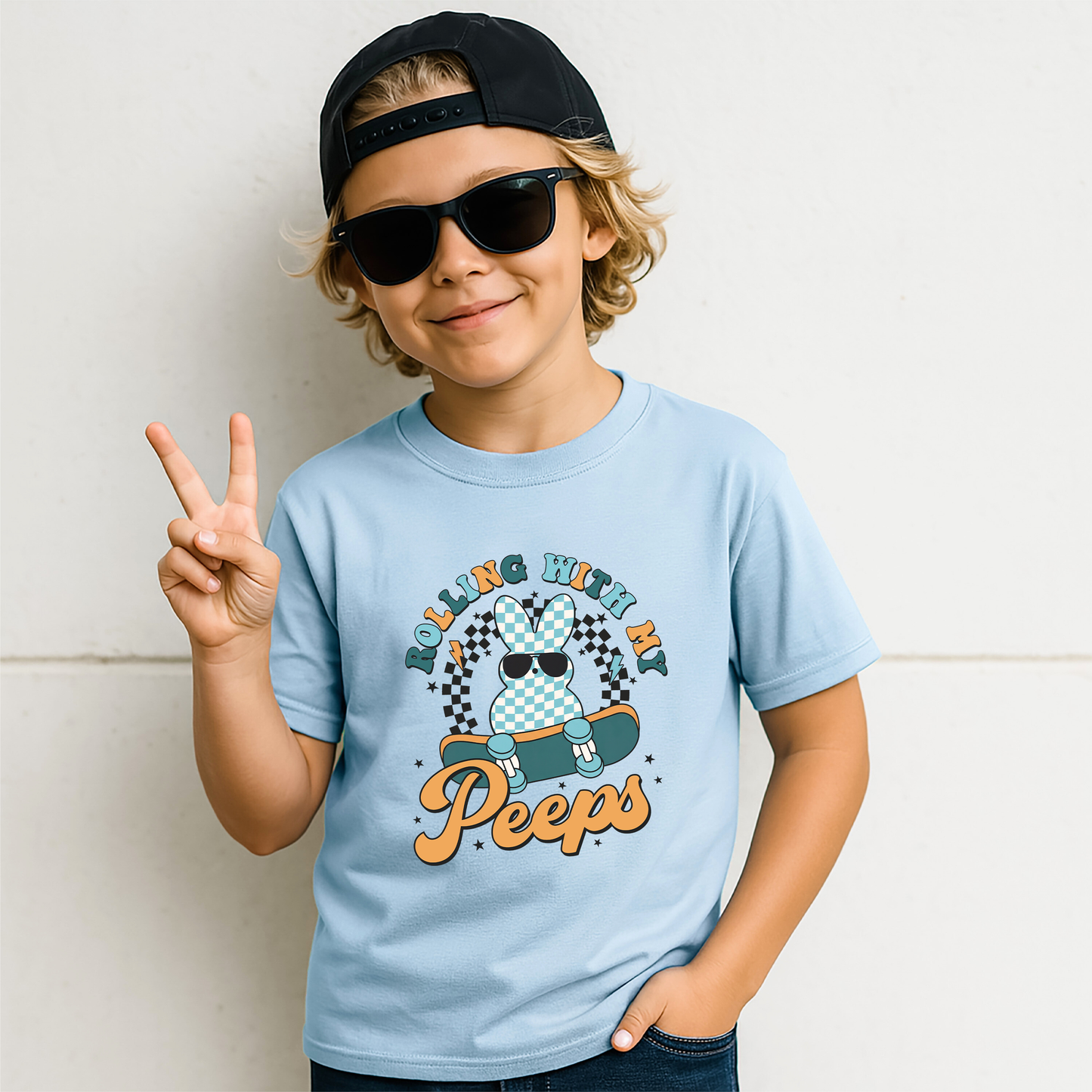 Rolling With My Peeps Tee | Minis