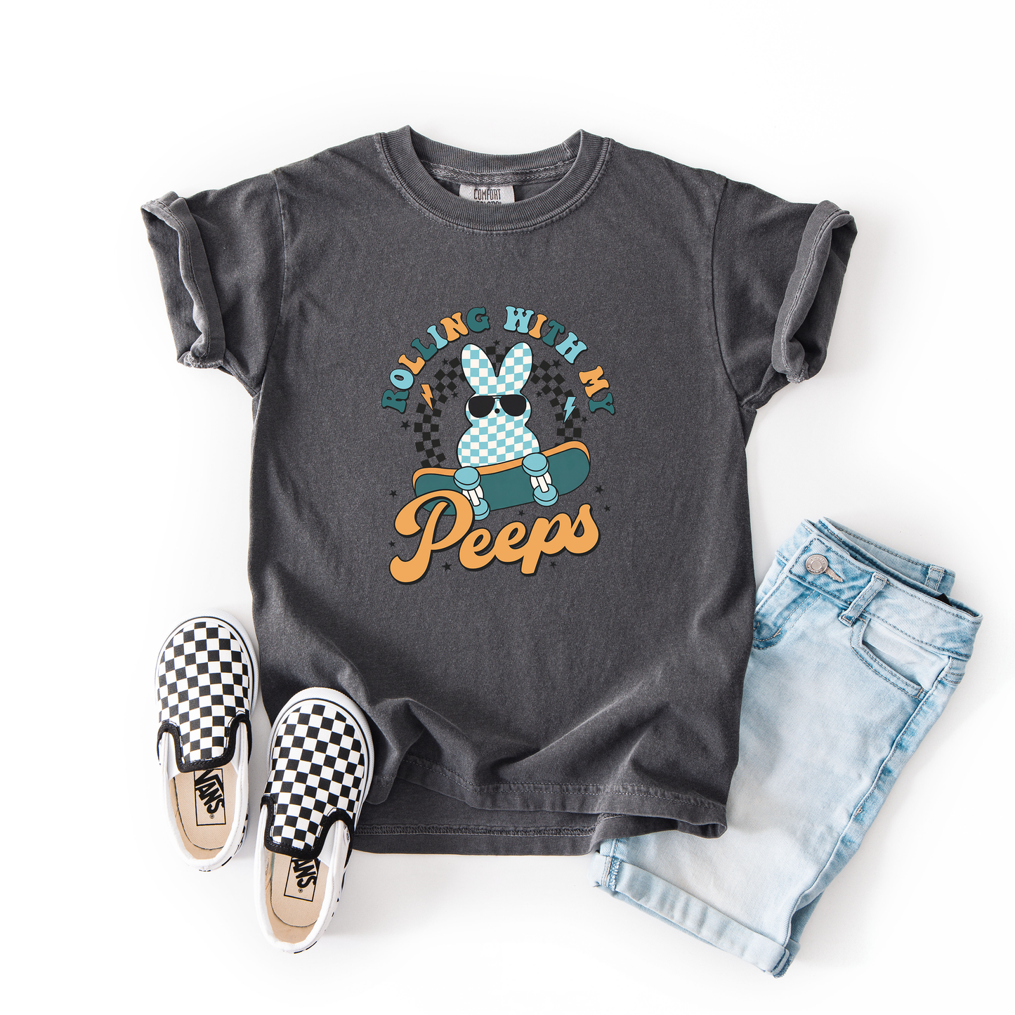 Rolling With My Peeps Tee | Minis
