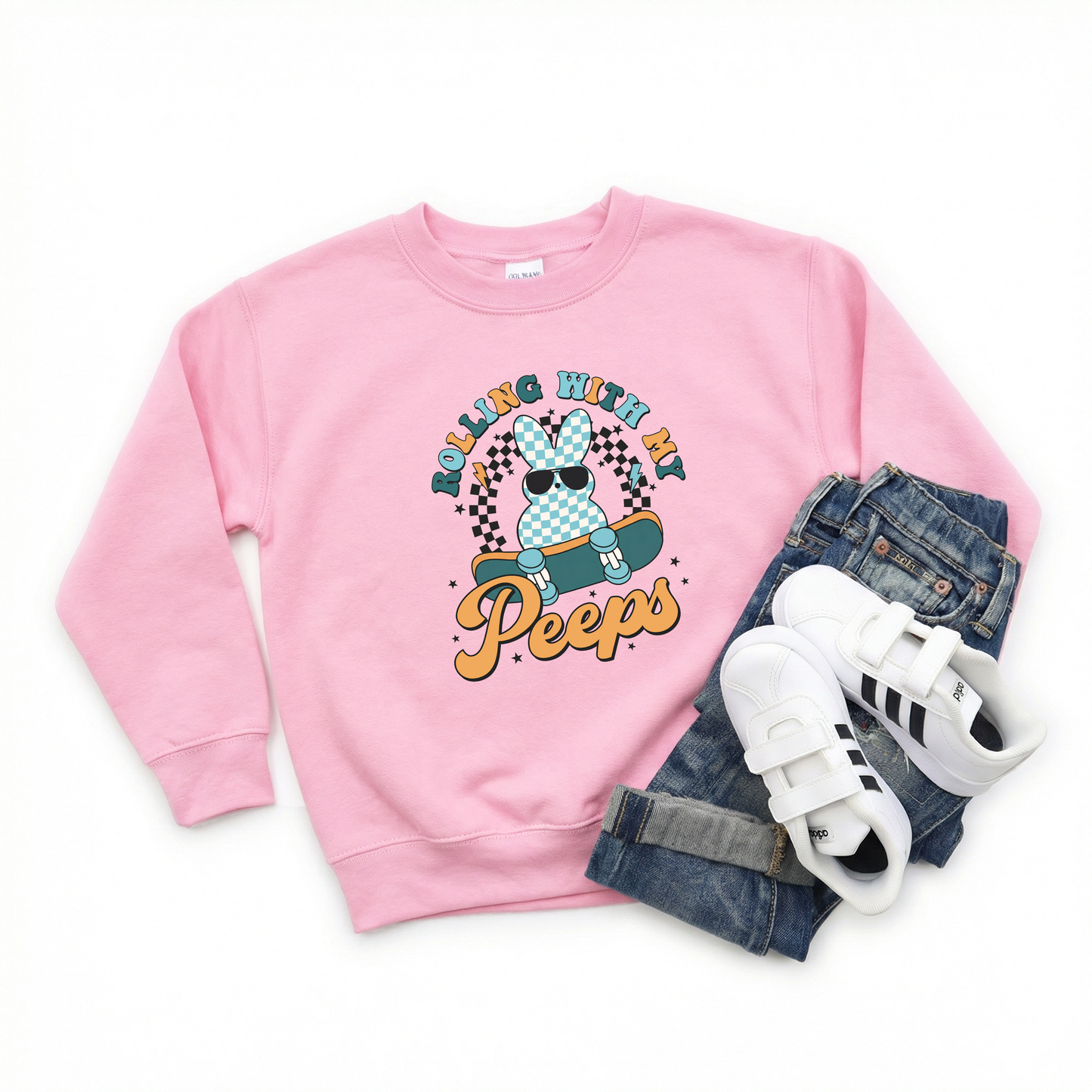 Rolling With My Peeps Sweatshirt | Minis