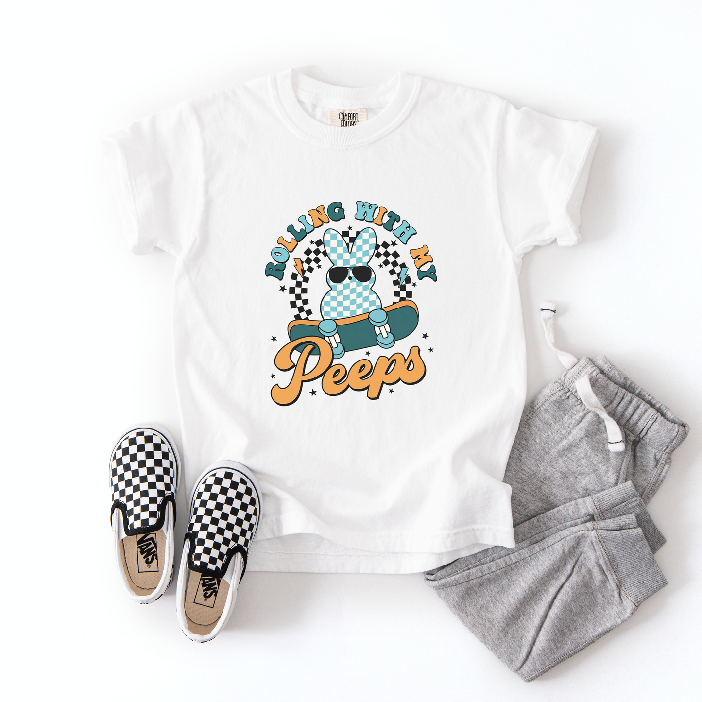 Rolling With My Peeps Tee | Minis