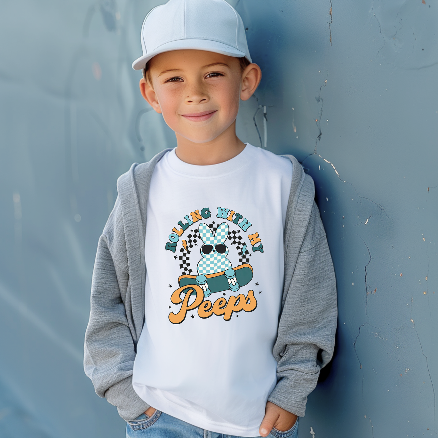 Rolling With My Peeps Tee | Minis