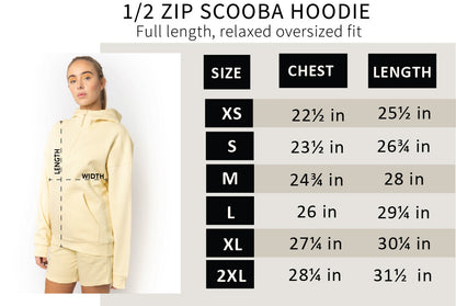 Lake Life 1/2 Zip Hoodie