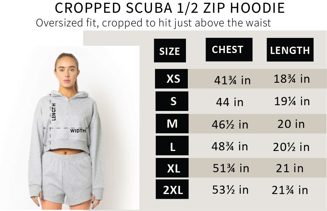 Lake Life Crop Hoodie