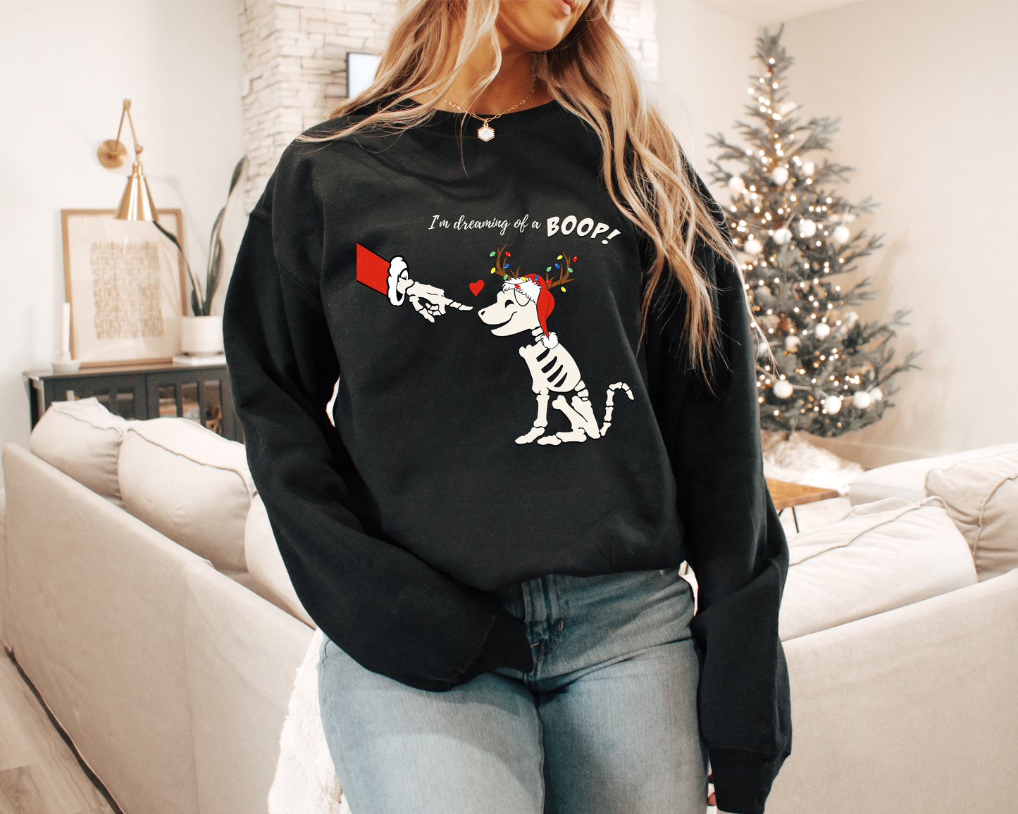 Santa Boop Sweatshirts
