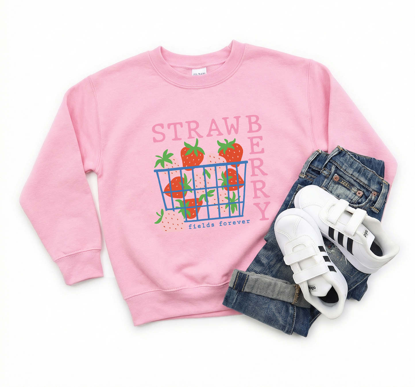 Strawberry Fields Sweatshirt | Minis