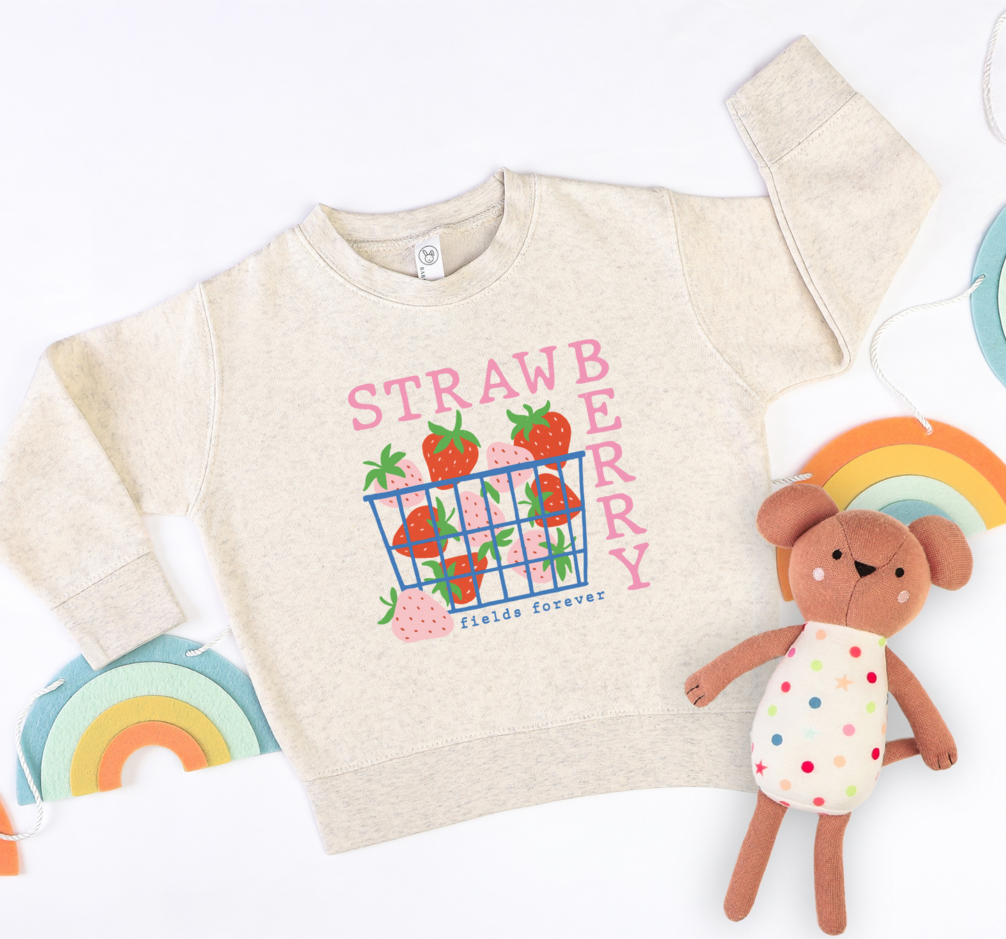 Strawberry Fields Sweatshirt | Minis