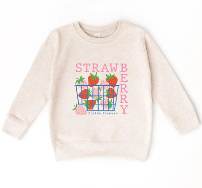 Strawberry Fields Sweatshirt | Minis