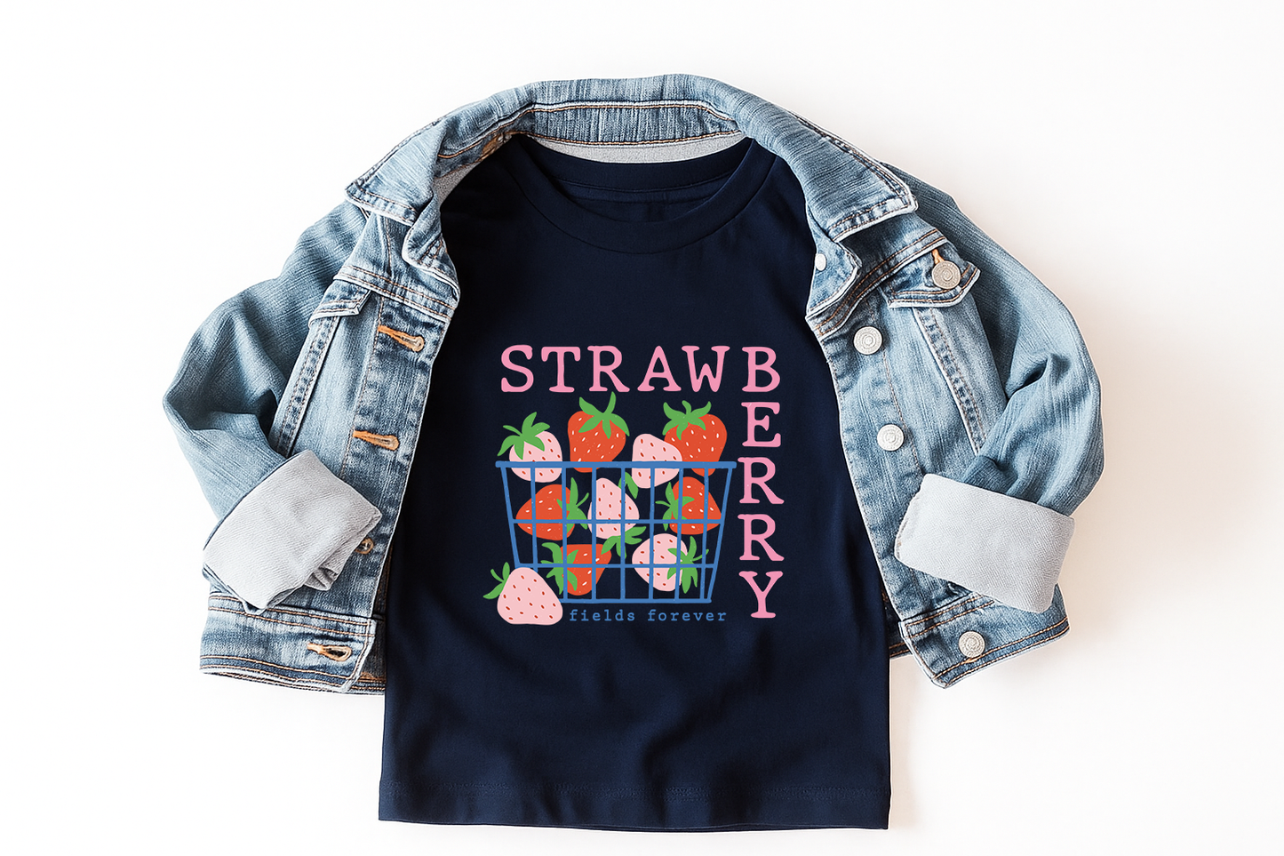 Strawberry Fields Tee | Minis