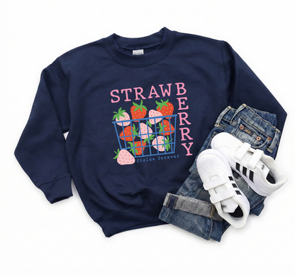 Strawberry Fields Sweatshirt | Minis