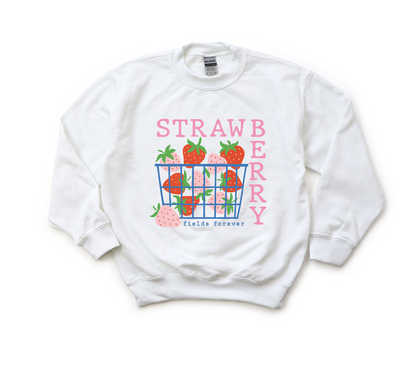 Strawberry Fields Sweatshirt | Minis