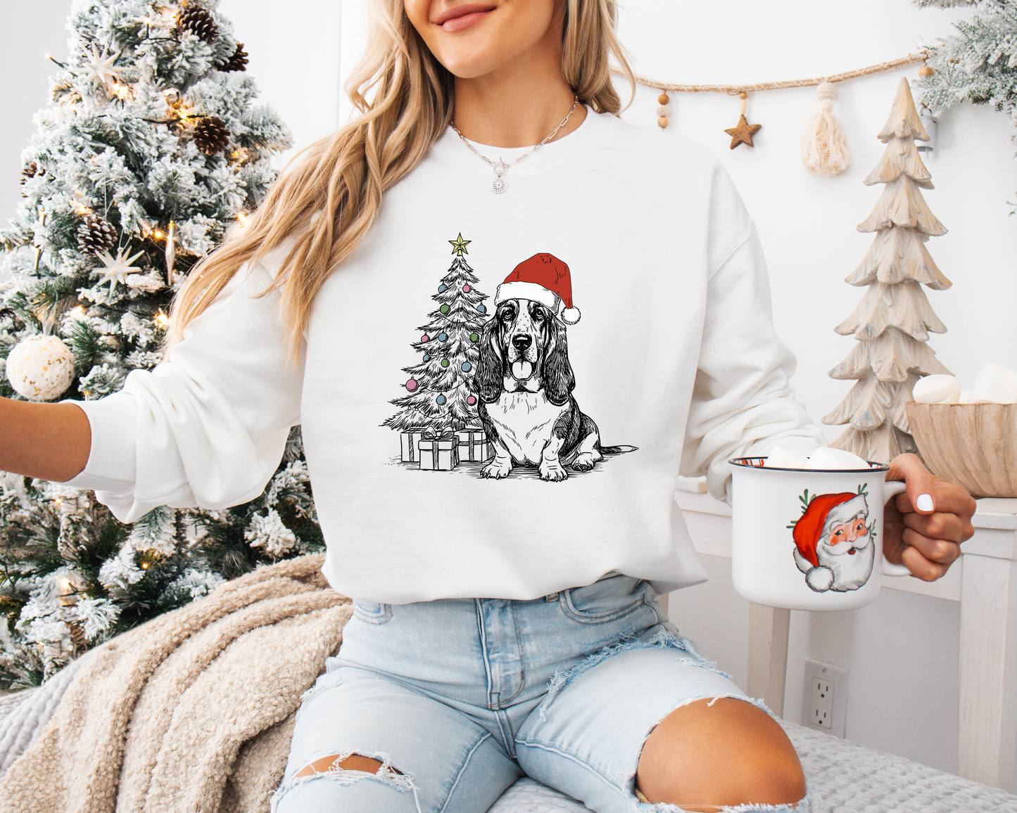 Christmas Pup Sweatshirts