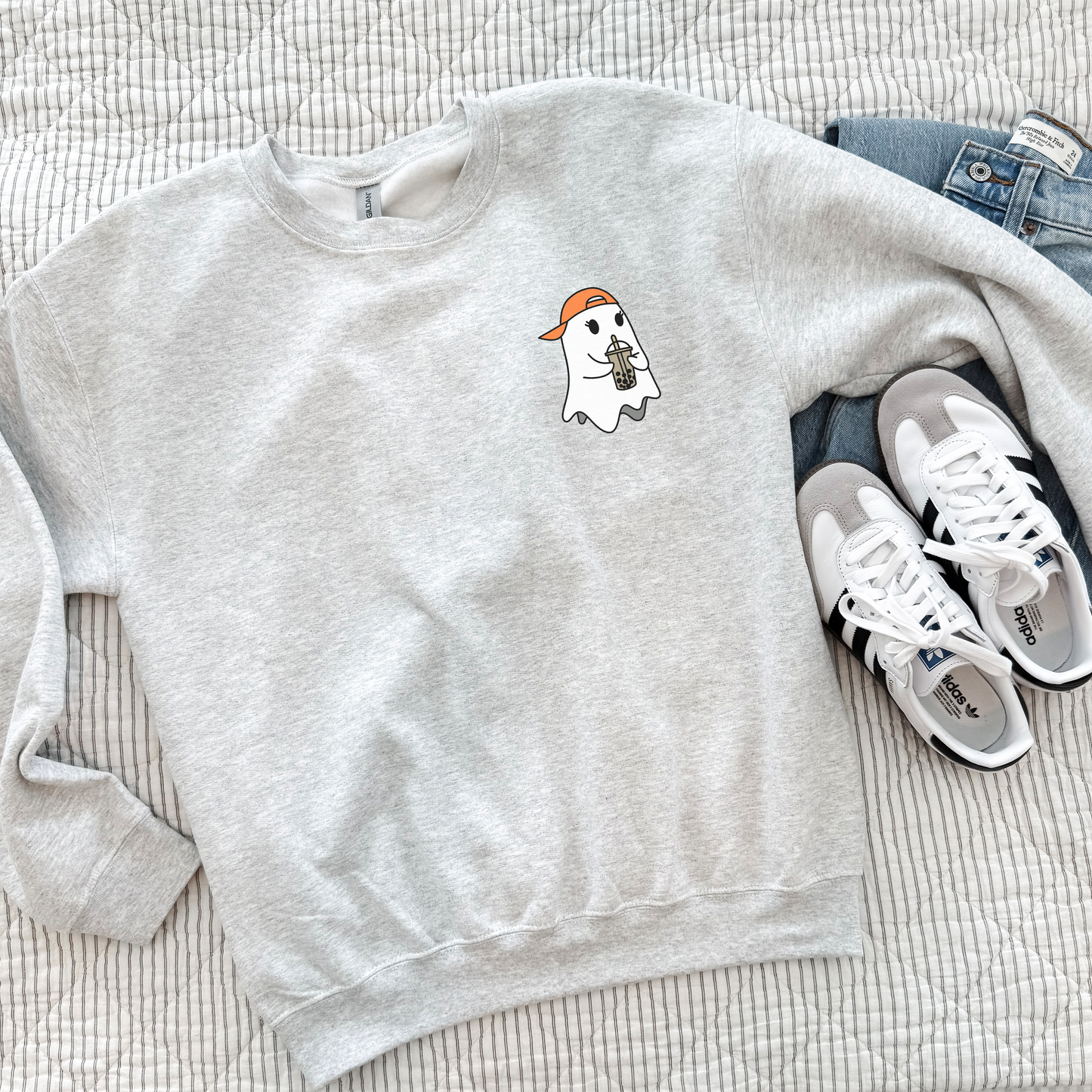 Bubble Tea Ghost Sweatshirt