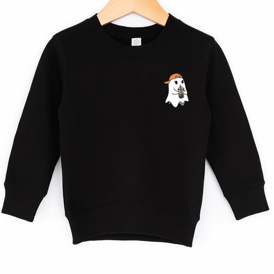 Bubble Tea Ghost Sweatshirt | Minis