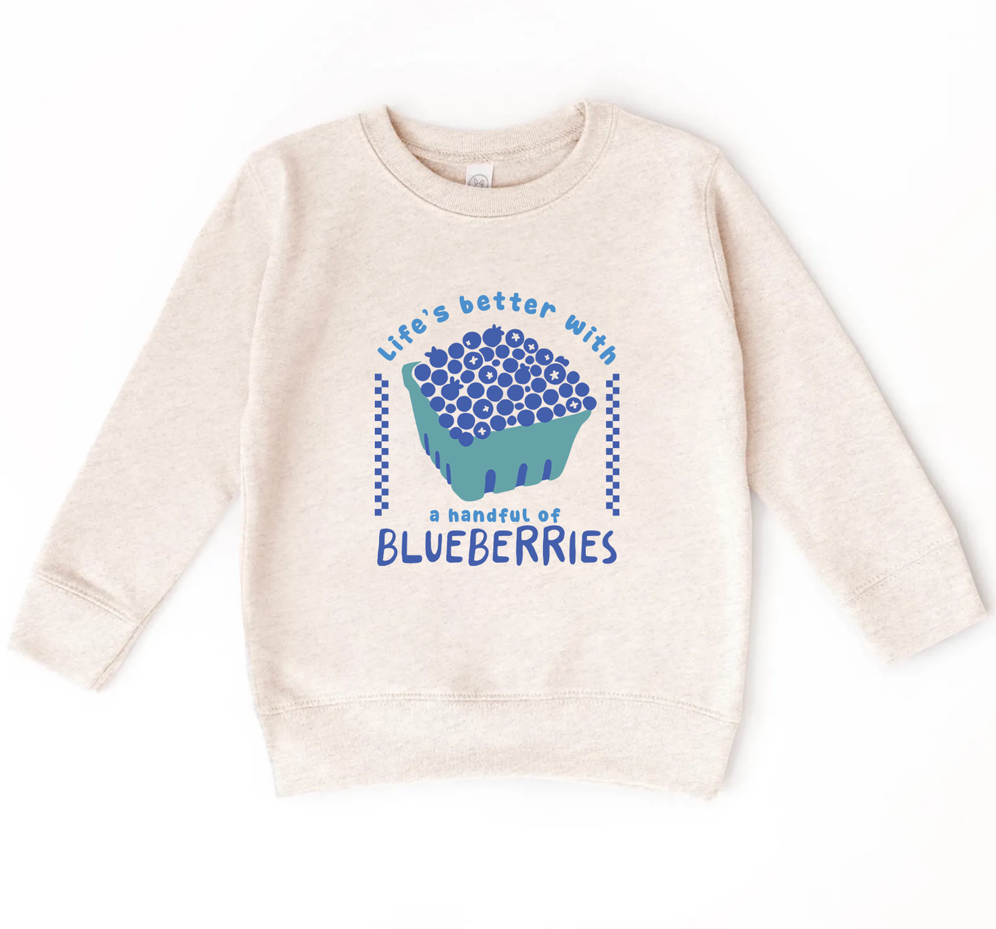 Blueberries Sweatshirt | Minis