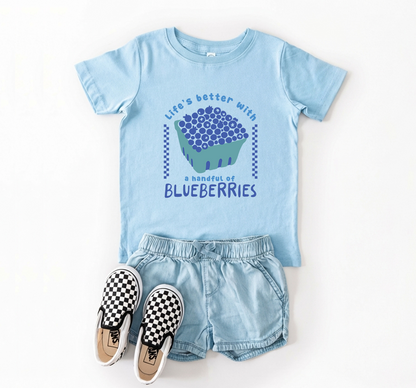Blueberries Tee | Minis