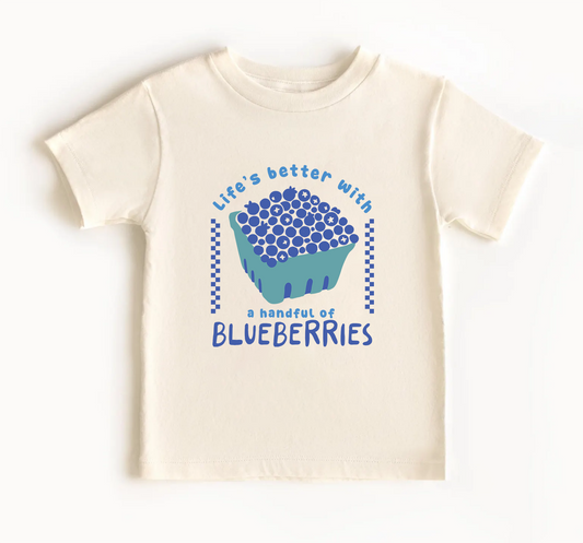 Blueberries Tee | Minis