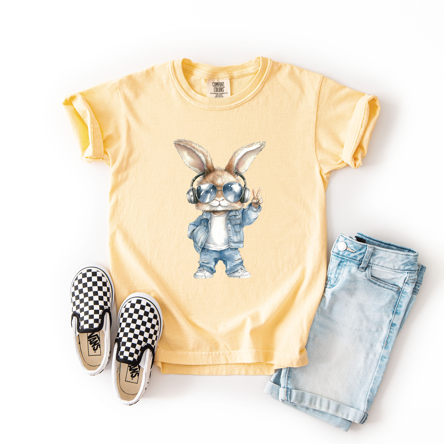 Blue Bunny Tee | Minis