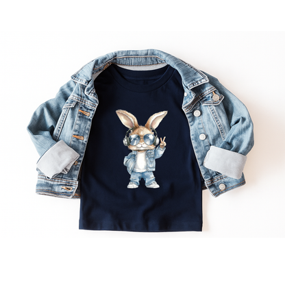 Blue Bunny Tee | Minis