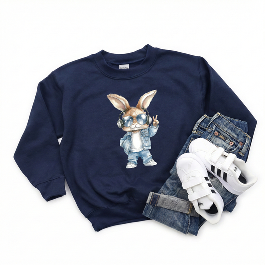 Blue Bunny Sweatshirt | Minis