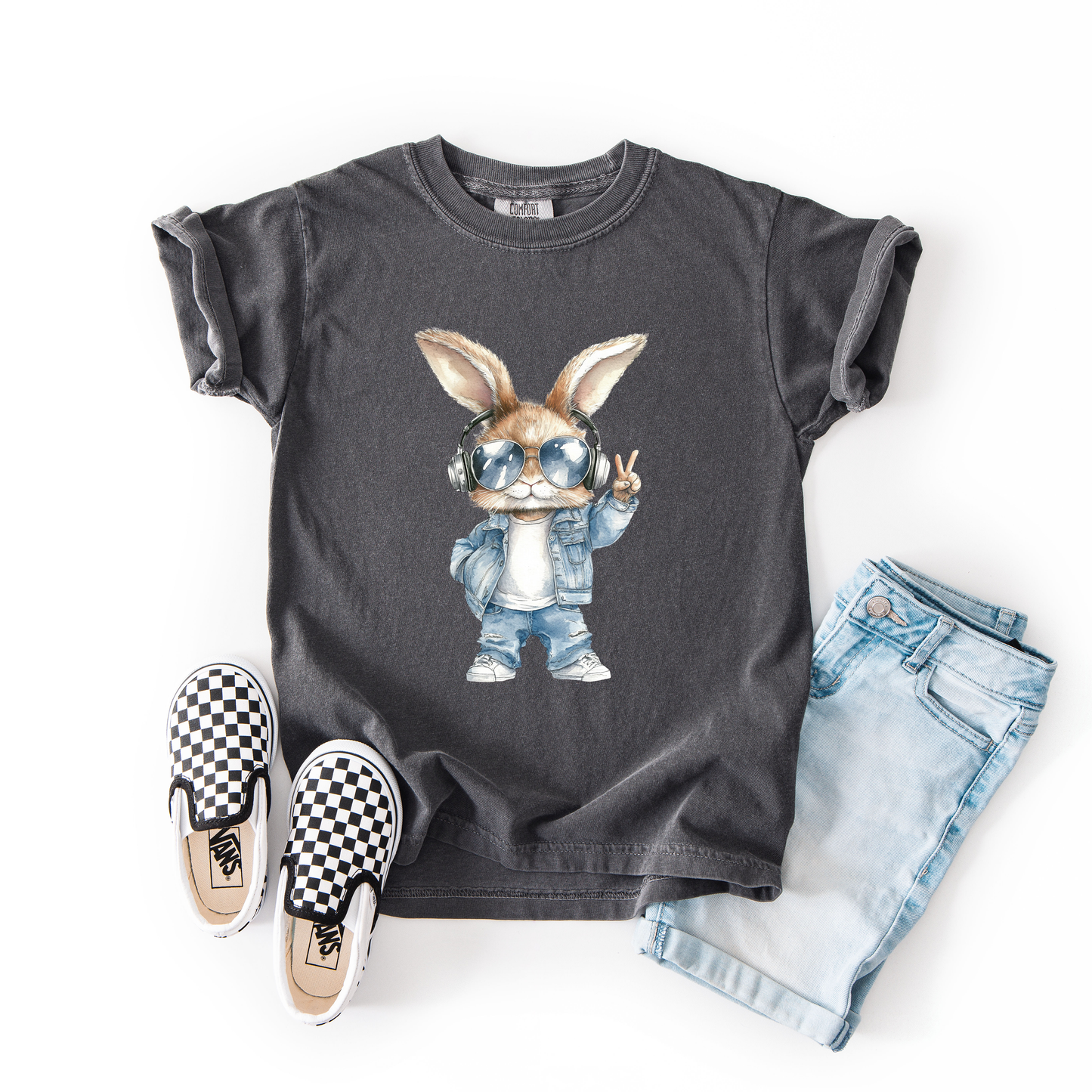 Blue Bunny Tee | Minis