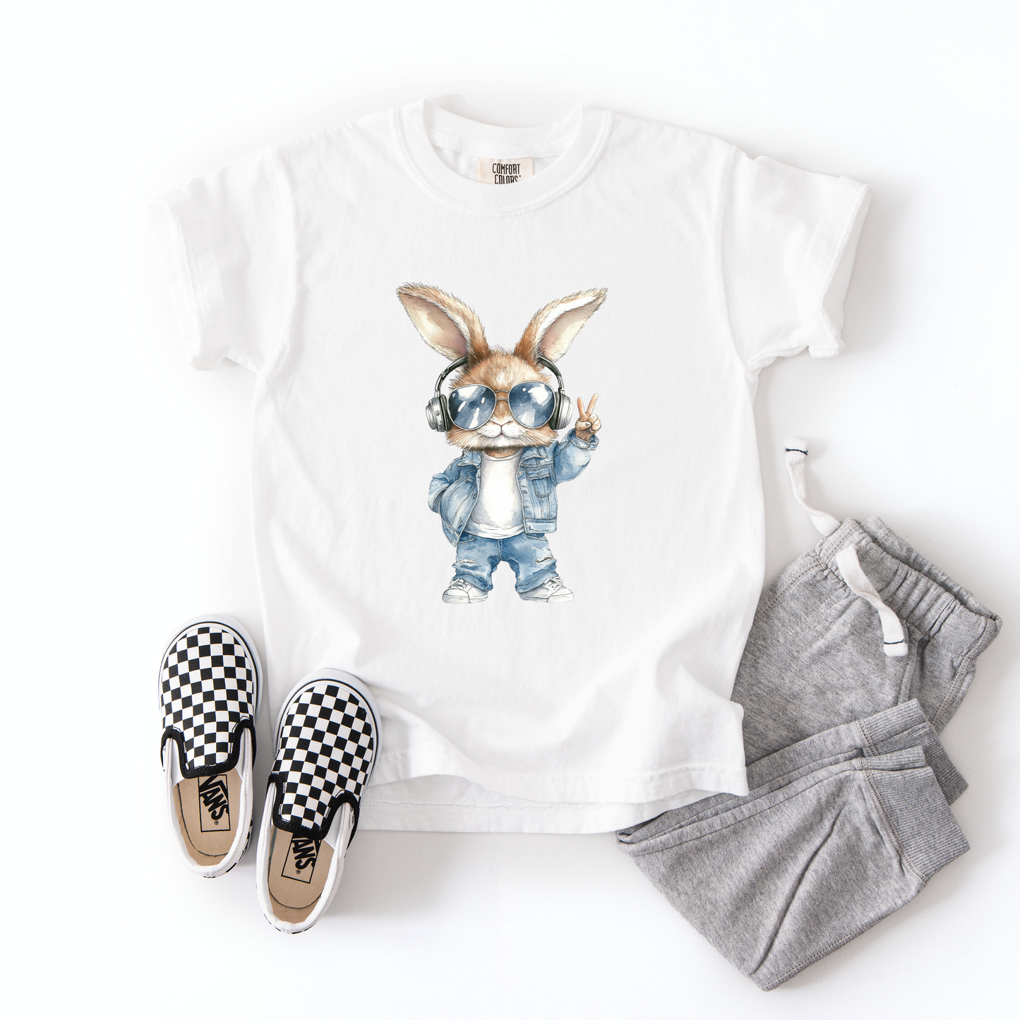 Blue Bunny Tee | Minis