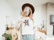 Skelly Bulldog Rose Tee