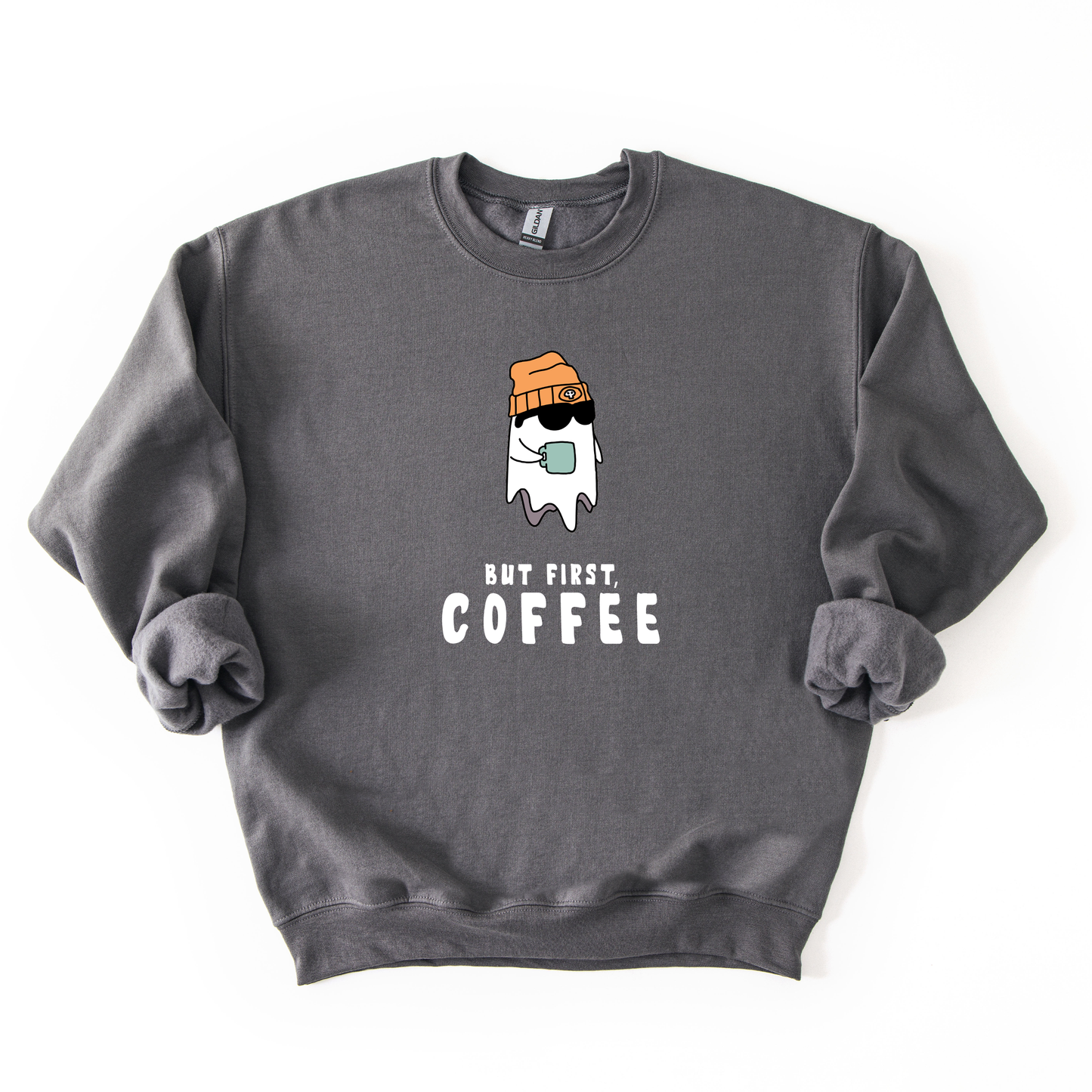 But First, Coffee Ghost Sweatshirt