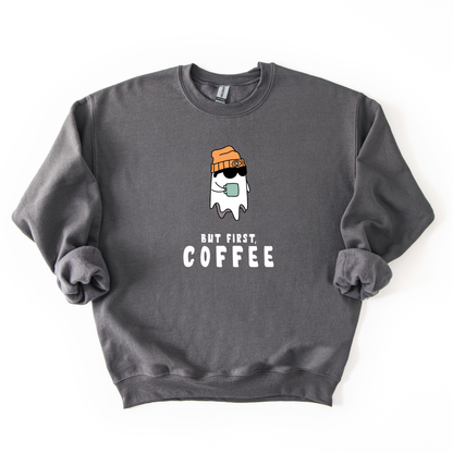 But First, Coffee Ghost Sweatshirt