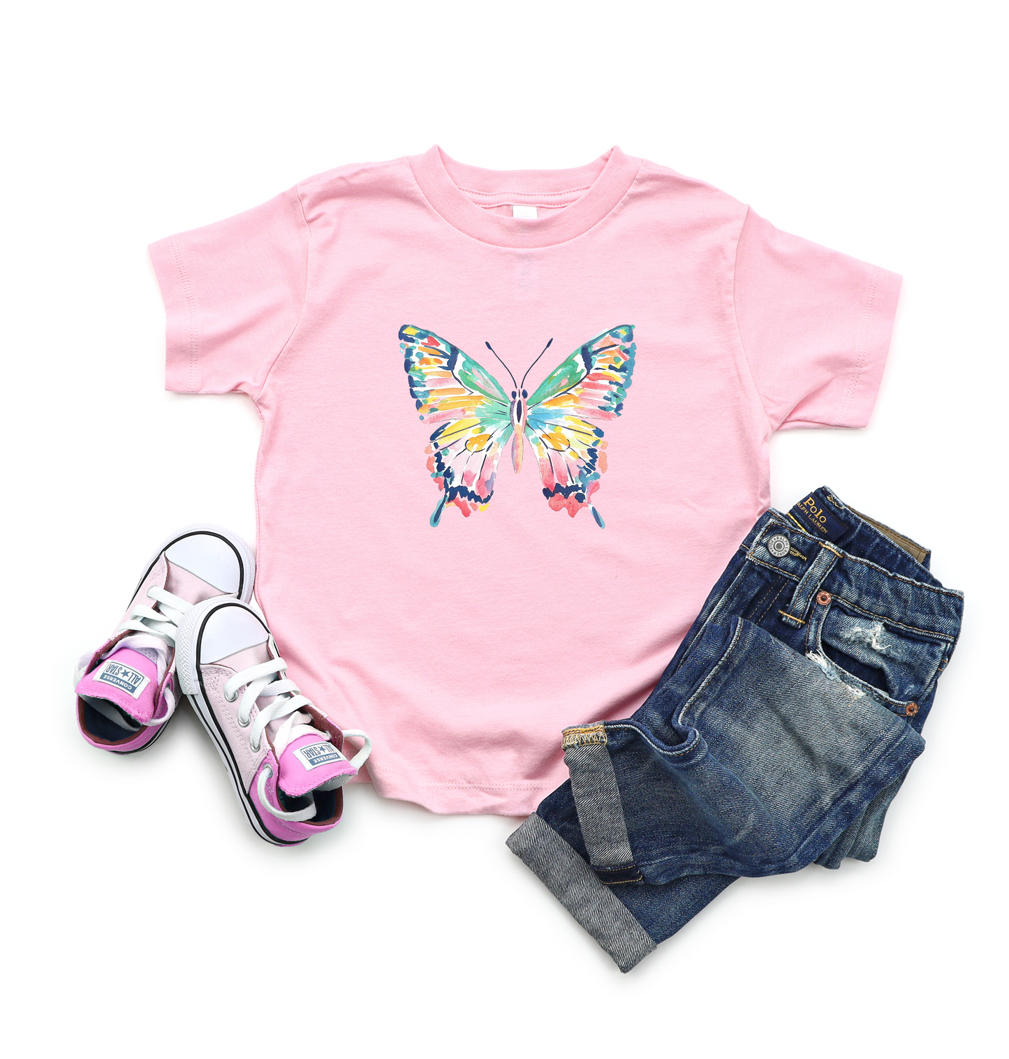 Painted Butterfly Tee | Minis