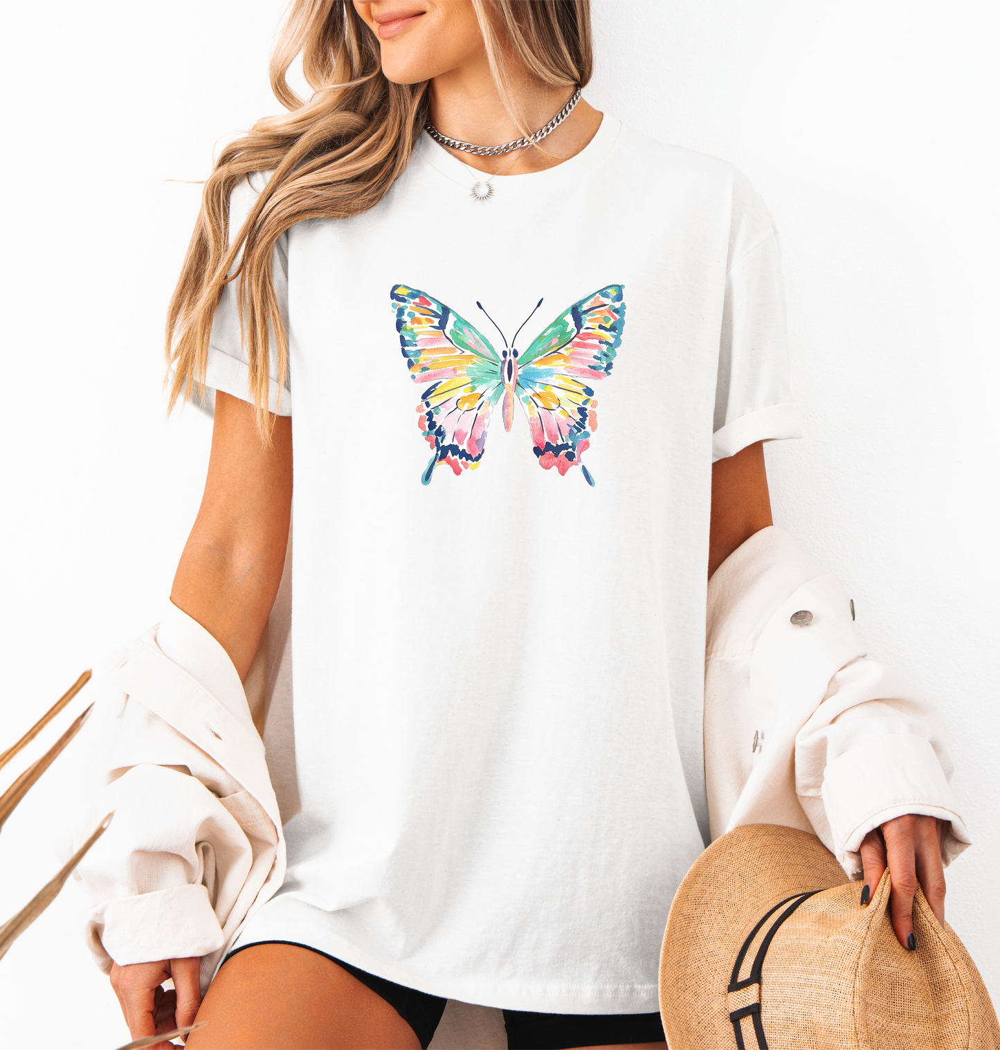 Painted Butterfly Tee