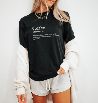 Coffee Definition Tee