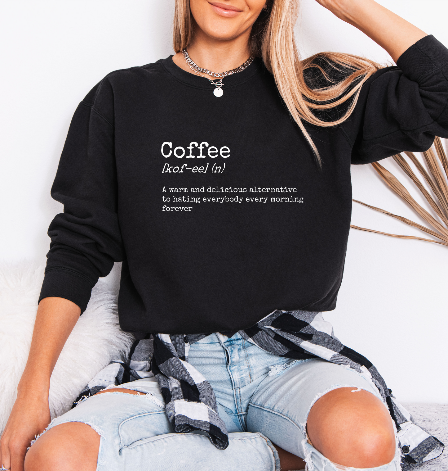 Coffee Definition Sweatshirt