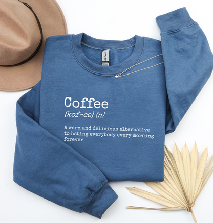 Coffee Definition Sweatshirt