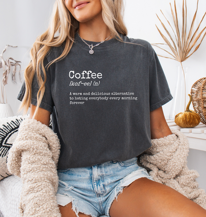 Coffee Definition Tee