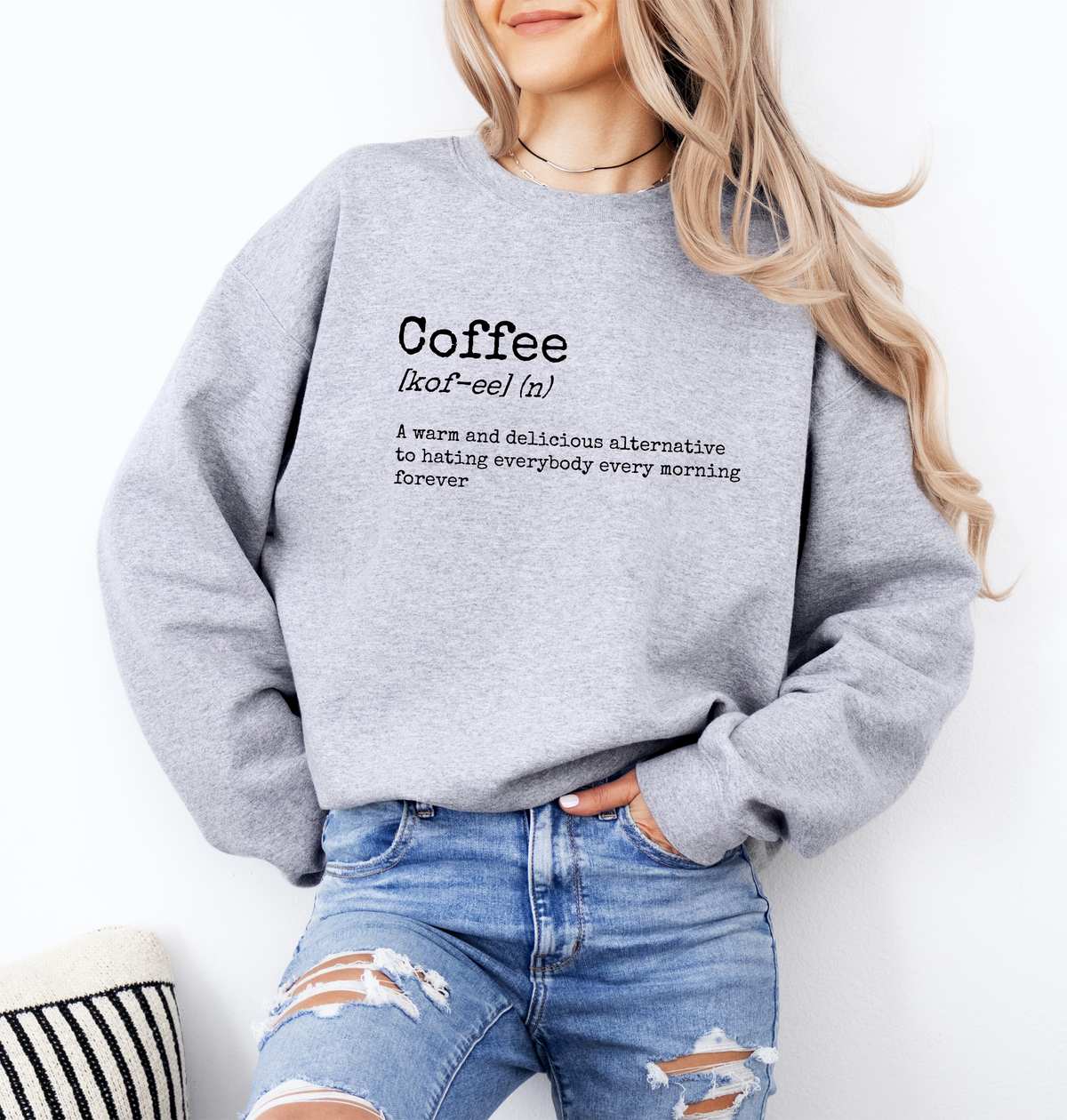 Coffee Definition Sweatshirt