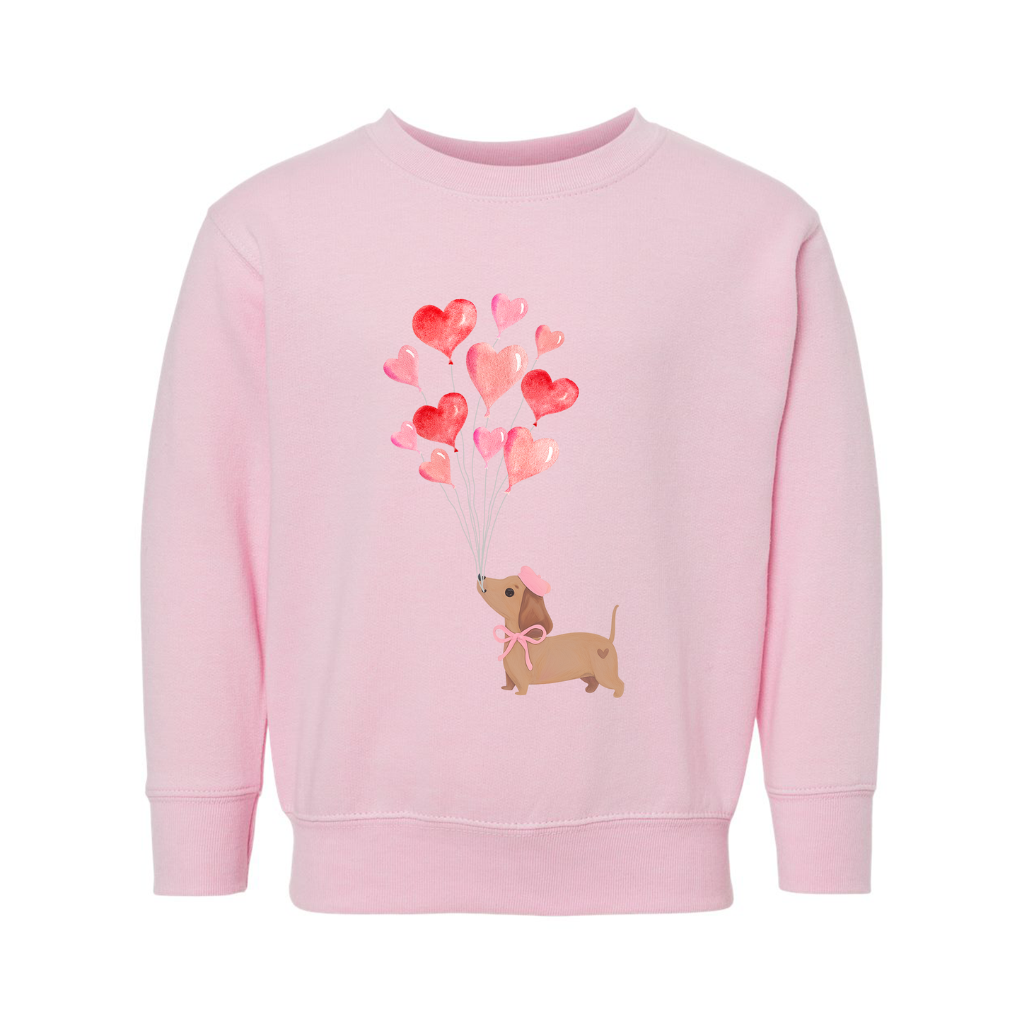 Heart Balloons Sweatshirt | Minis