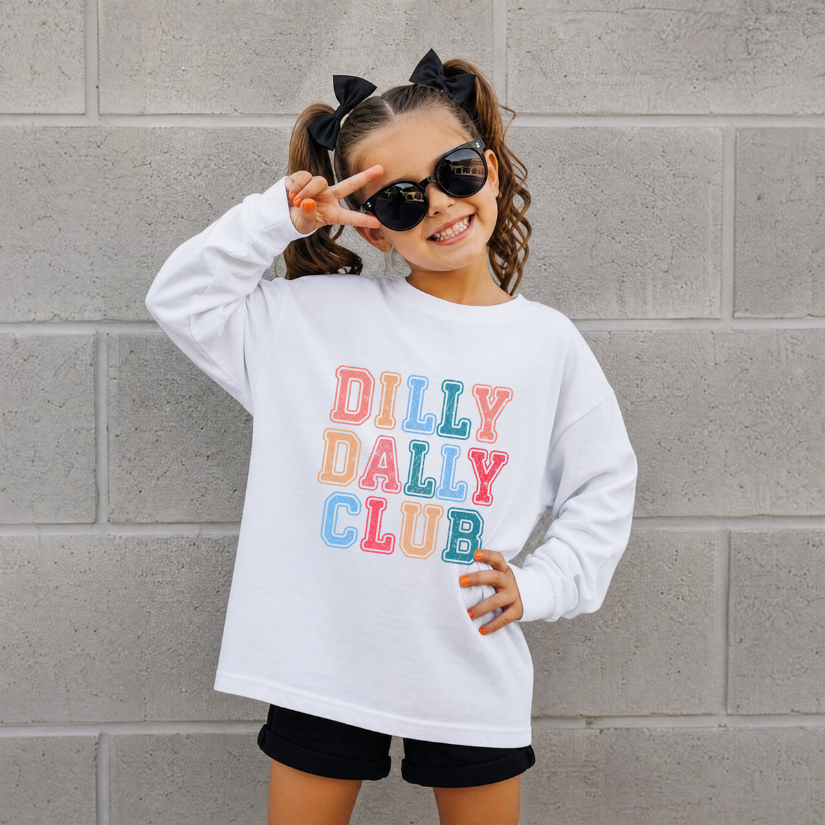 Dilly Dally Club Longsleeve | Minis