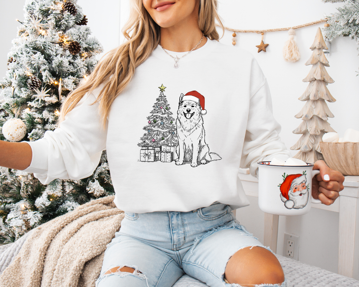 Christmas Pup Sweatshirts